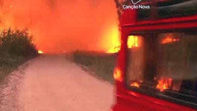 Autoridades lusitanas se preocupam com queimadas pelo país