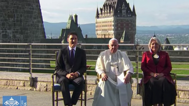 Primeira parte da viagem ao Canadá é concluída pelo Papa Francisco