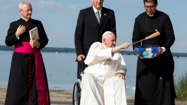 No Canadá, Papa preside peregrinação ao Lago de Santa Ana