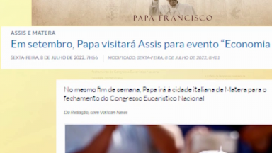 Acompanhe, direto da redação, notícias do Papa Francisco