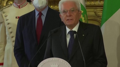 Presidente Mattarella recebe felicitações de Francisco