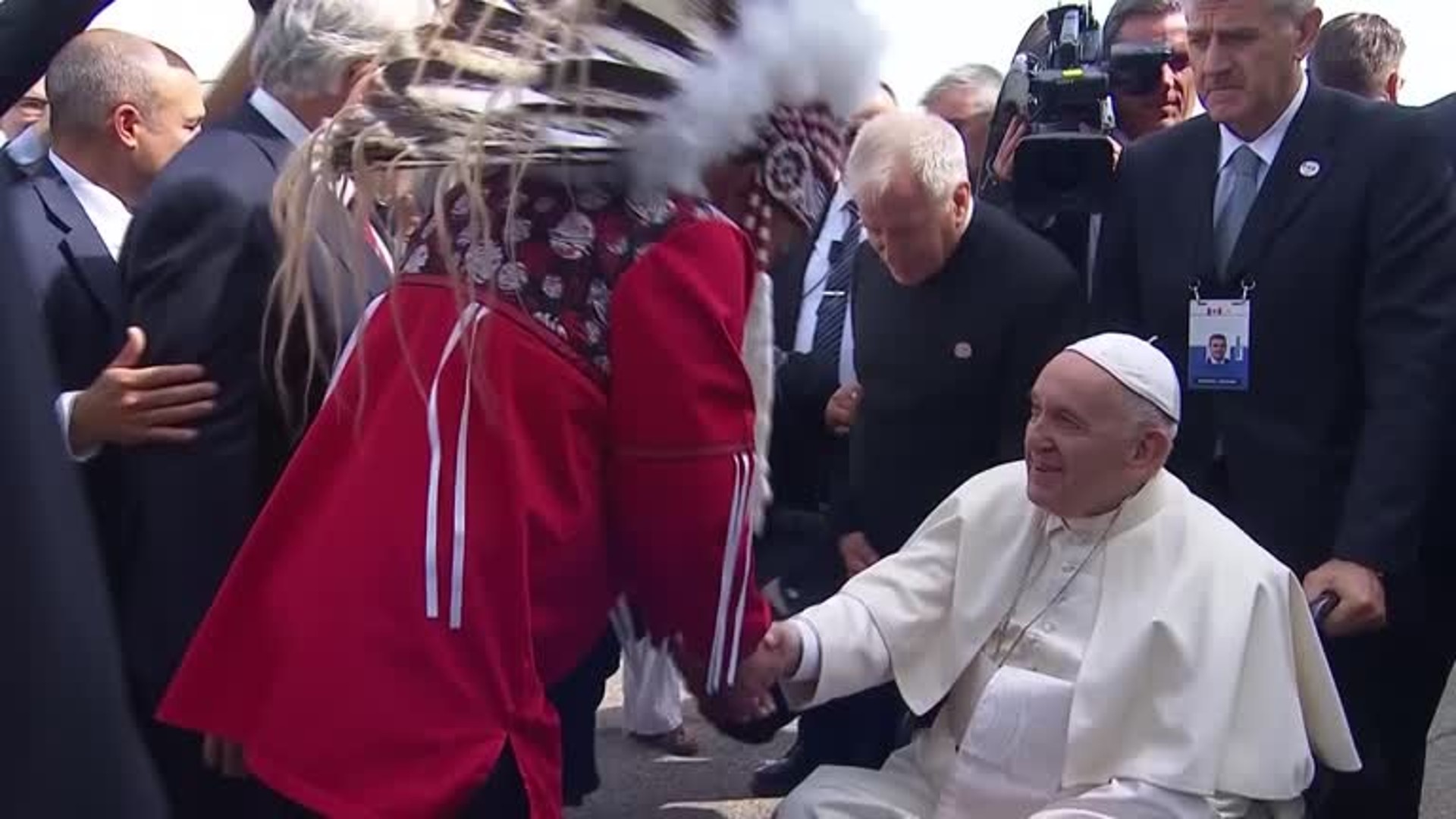 Pope recalls Indigenous peoples’ sense of family and community