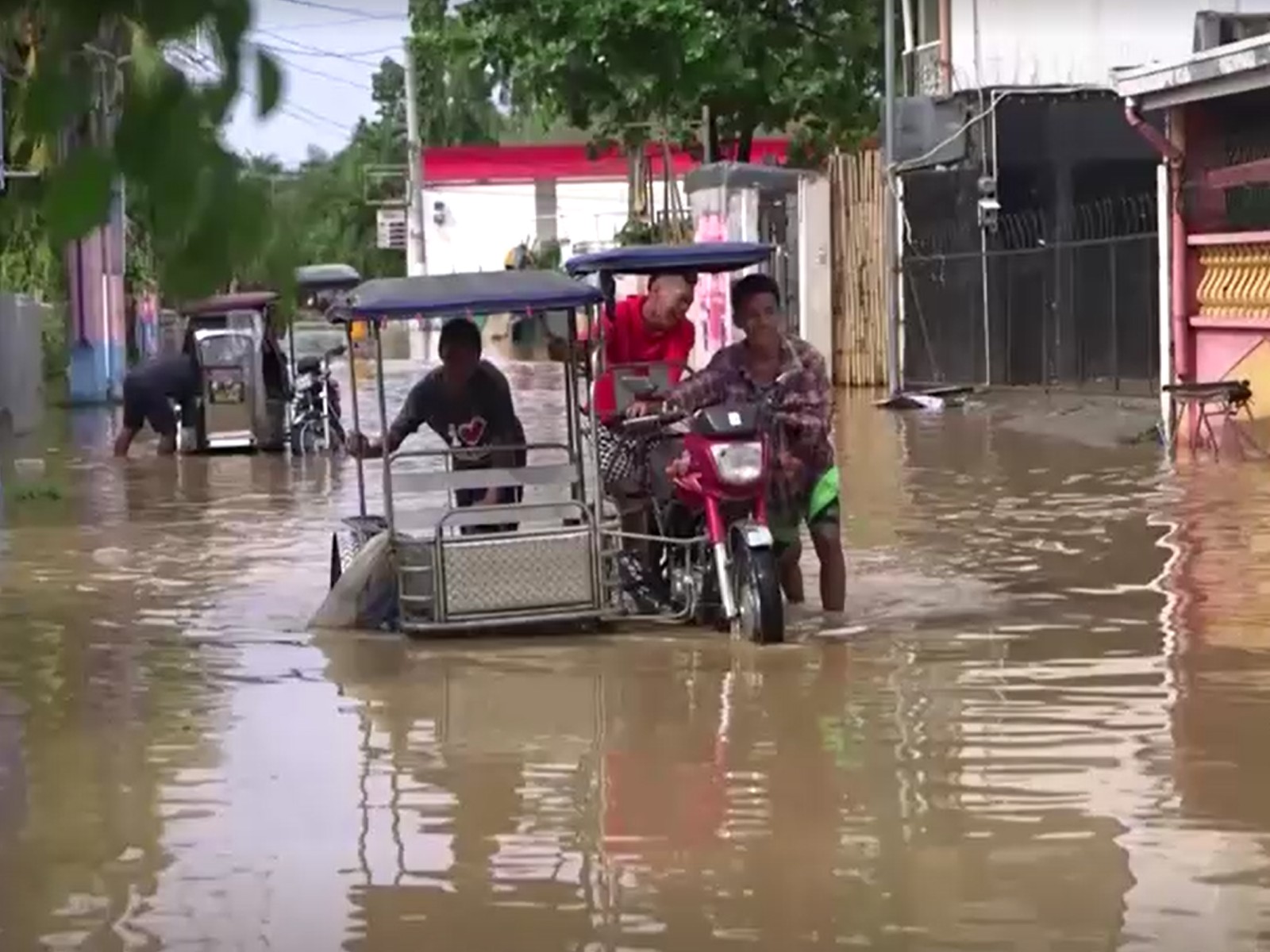 Tufão Noru inundações FIlipinas