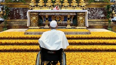 Papa confia a Nossa Senhora sua 38ª Viagem Apostólica