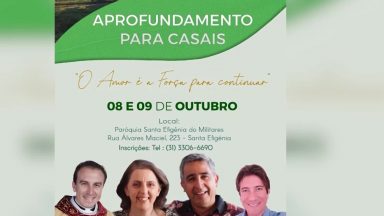 Em BH, Canção Nova realiza evento para aprofundamento de casais