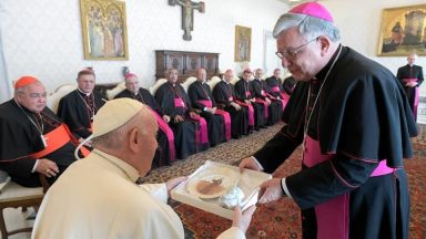 Papa Francisco recebe bispos do Rio de Janeiro em visita ad limina