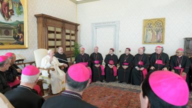 Papa recebe bispos de Minas Gerais e Espírito Santo