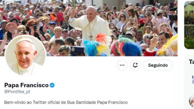 Papa no Twitter: primeira mensagem na conta oficial completa 10 anos