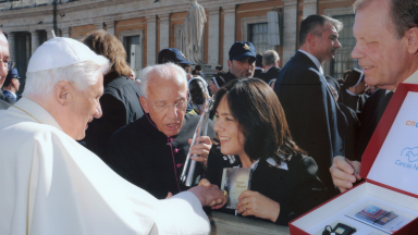 Reconhecimento pontifício da Canção Nova foi no pontificado de Bento XVI