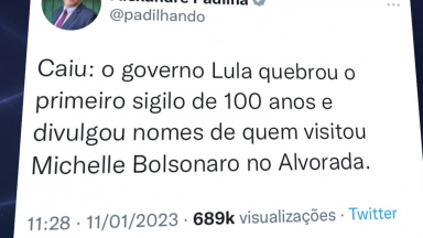 Dados sigilosos do governo do ex-presidente Bolsonaro são liberados