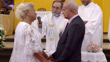 Conheça os noivos que resolveram se casar depois dos 80 anos