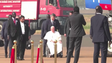 Depois de sair do Congo, Papa Francisco chega ao Sudão do Sul