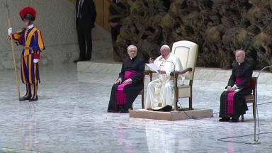 Durante a catequese, Papa Francisco reza pelo povo da Turquia e da Síria