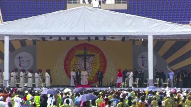 Papa Francisco fala sobre perdão e reconciliação para os jovens no Congo