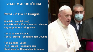 Vaticano confirma viagem apostólica do Papa Francisco à Hungria