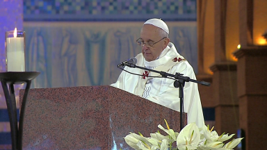 Há dez anos, Papa Francisco visitava o Santuário Nacional de Aparecida
