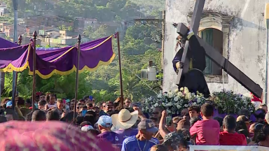 Em Sergipe, fiéis participam de romaria de Nosso Senhor dos Passos