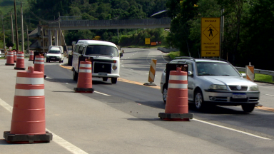 Rodovia dos Tamoios é liberada no sentido Litoral Norte