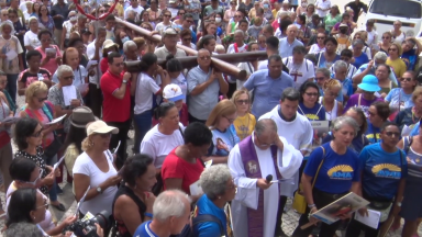Via-sacra da Fraternidade cruza ruas do centro de Recife
