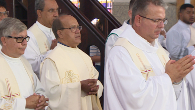 Na Diocese de Lorena, padres renovam as promessas sacerdotais