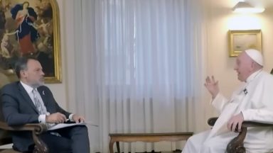Papa Francisco concede entrevista para canal de tv argentino