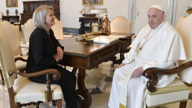 Papa Francisco recebe primeira-ministra da Bósnia-Herzegovina