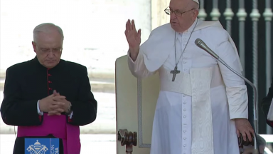 Papa Francisco fala das virtudes de Nossa Senhora e ora pela Ucrânia