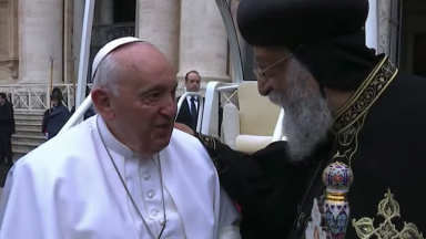Papa se encontra com Patriarca da Igreja Copta-Ortodoxa do Egito