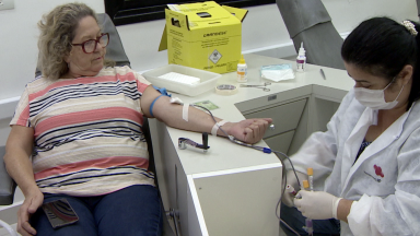 Hemocentro realiza programação especial para doadores de sangue