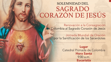 Colômbia renovará sua consagração ao Sagrado Coração de Jesus
