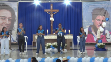 Paroquianos participam da Jornada Arquidiocesana da Juventude de Cuiabá