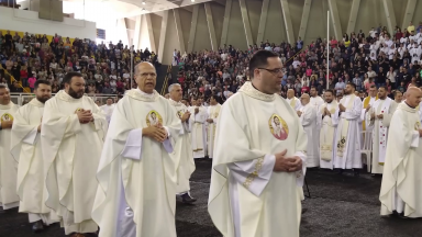 Fiéis participam de celebração da Unidade da Diocese de São Carlos