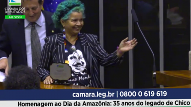 Chico Mendes é lembrado em sessão pública pelo dia da Amazônia