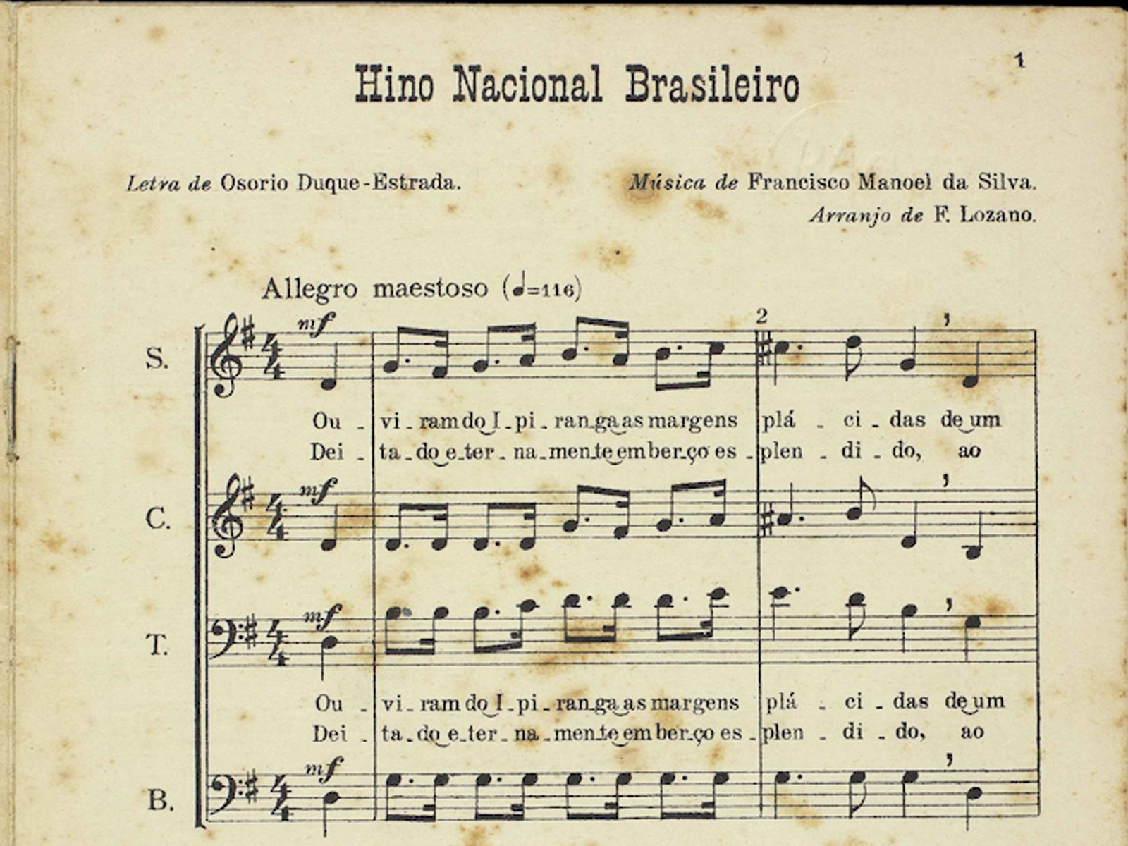 Reportagem conta detlhes do Hino Nacional Brasileiro