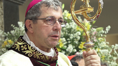 Dom José Aparecido toma posse como novo bispo em Itumbiara, Goiás