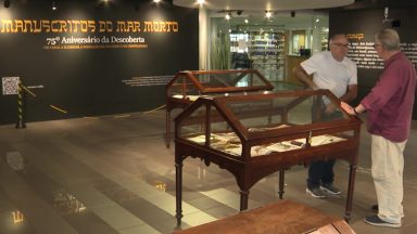 Manuscritos do Mar Morto estão em exposição na cidade de São Paulo