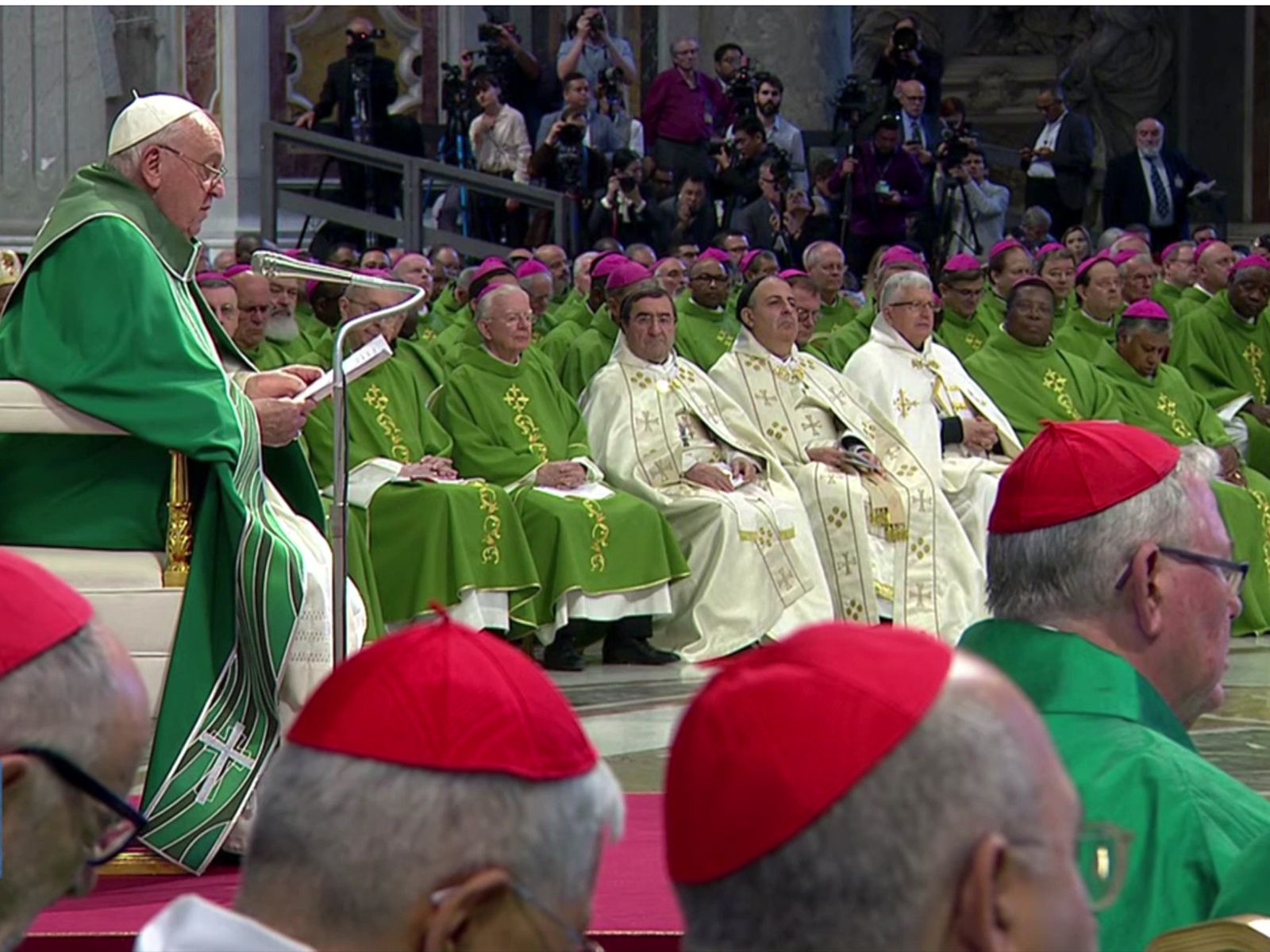 Papa Francisco conclui Sínodo dos Bispos em Roma