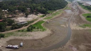 Seca na região da Amazônia deve continuar até dezembro