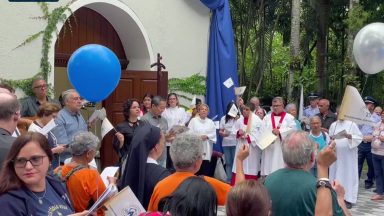 Jubileu do Santuário Tabor Redenção da Família reúne fiéis no RJ