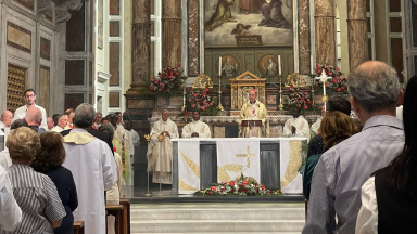 Reitor-mor dos Salesianos celebra primeira Missa como cardeal