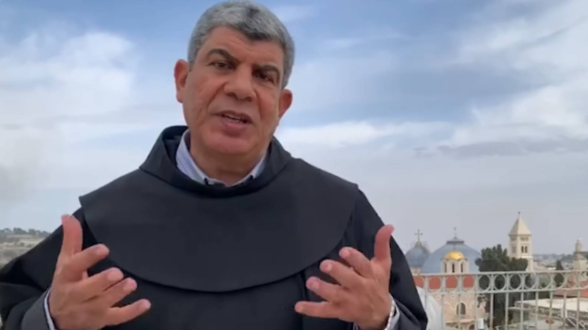 Papa foi o único a dizer 'cesse o fogo', diz padre Ibrahim Faltas