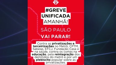 Greve do funcionalismo público deixa paulistanos sem transporte