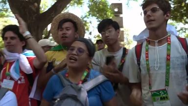 Papa envia mensagem a jovens que participarão de jornadas diocesanas