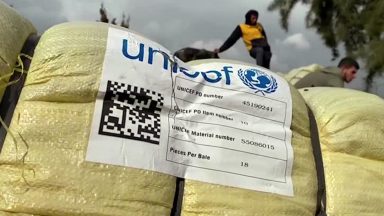 UNICEF entrega suprimentos a hospital europeu em Gaza