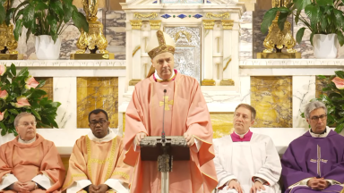 Cardeal Artime toma posse da Diaconia de Nossa Senhora Auxiliadora