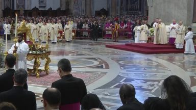 Papa celebra Solenidade de Santa Maria Mãe de Deus