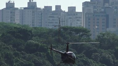 Acidentes com dois helicópteros mobilizam equipes de resgate