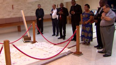 Bispos da África Ocidental visitam sede da Canção Nova