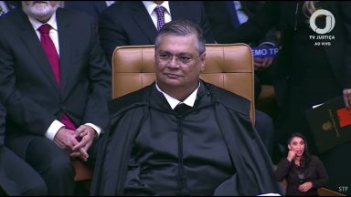 Flávio Dino assume cadeira de ministro no Supremo Tribunal Federal