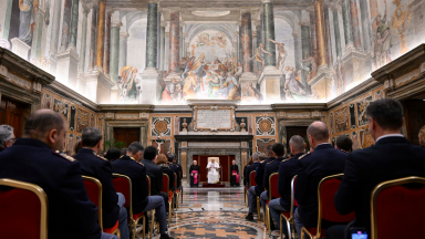 O Papa: ordem e segurança tendo sempre no coração o bem de todos